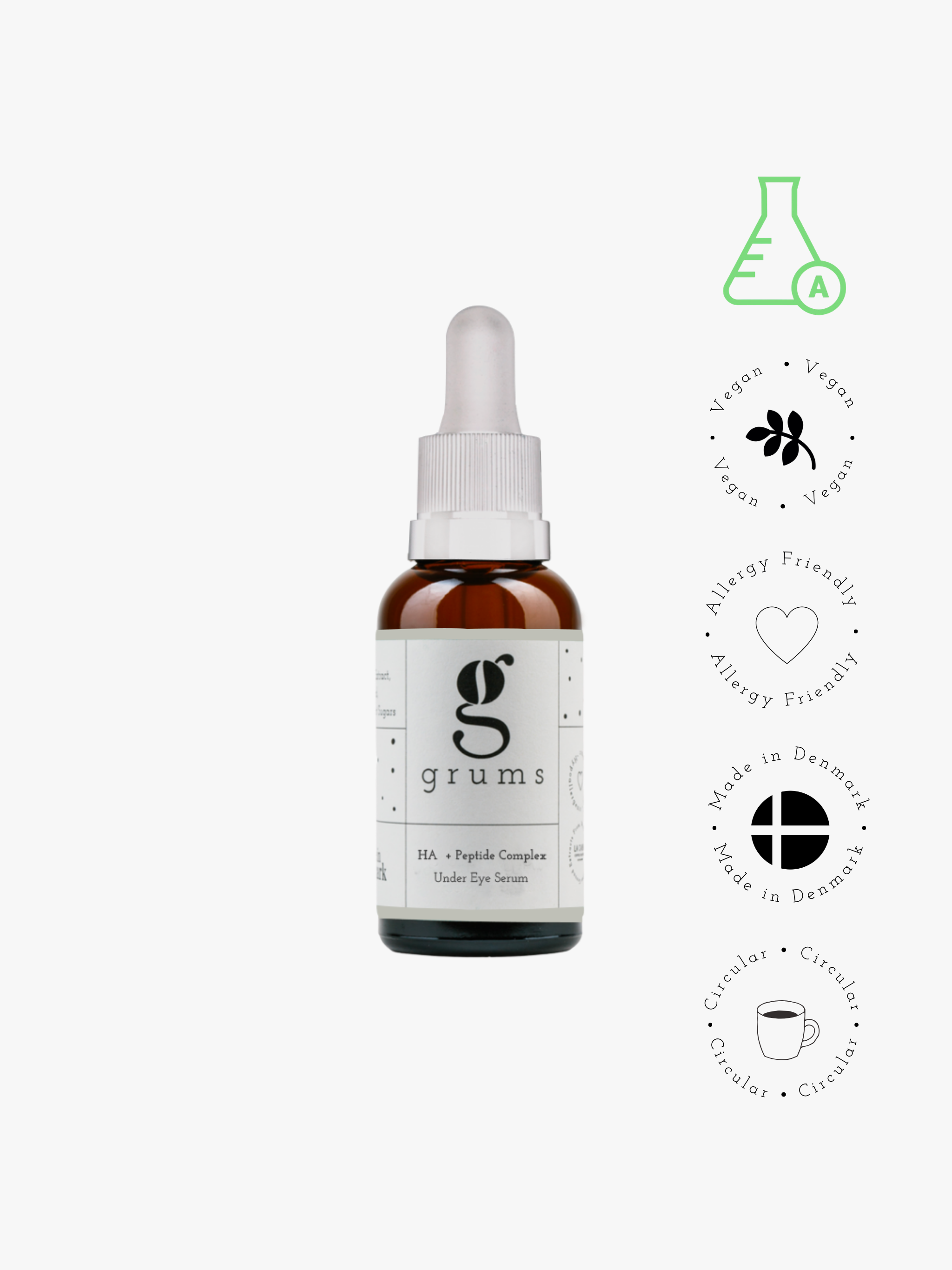 HA + Peptide Complex Under Eye Serum 15 ml.