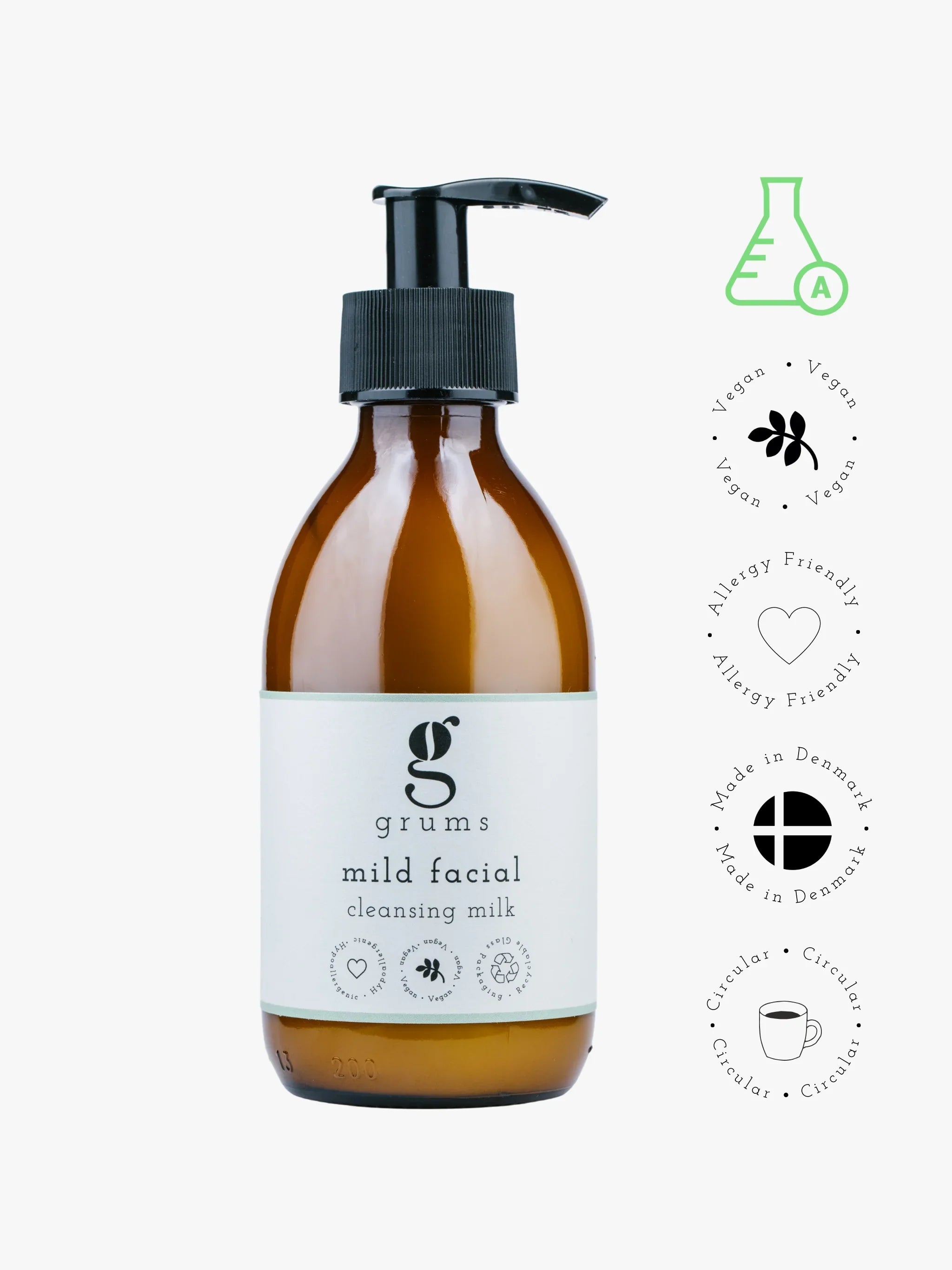 Mild Facial Cleansing Milk 200 ml.