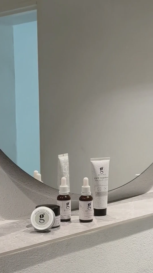 Raw Espresso Face Scrub + Mask fra grums