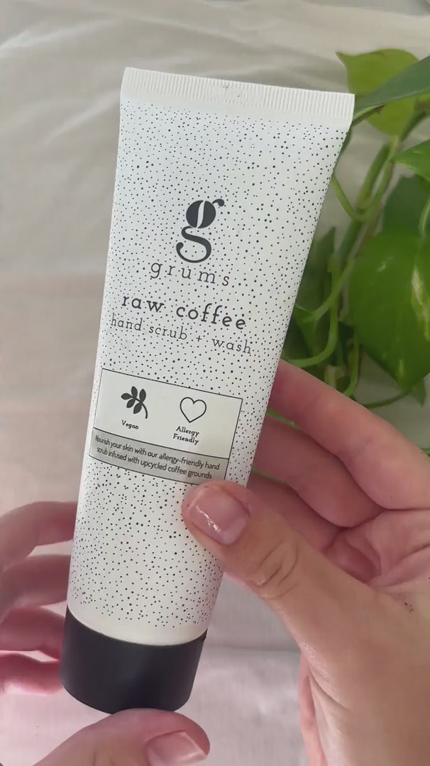 Raw Coffee Hand Scrub + Wash 120 ml.